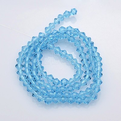 Bicone Glass Beads Strands EGLA-P016-4mm-02-1