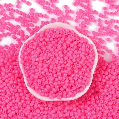 Opaque Acrylic Beads SACR-A007-01A-06-1