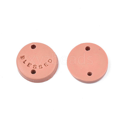 Handmade Polymer Clay Connector Charms CLAY-N010-050-1