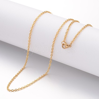 Ion Plating(IP) 304 Stainless Steel Necklace X-MAK-K004-07G-1