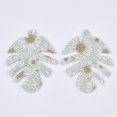 PU Leather Big Pendants FIND-TA0002-A14-1