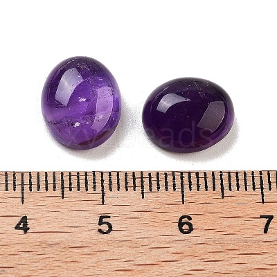 Natural Amethyst Cabochons G-G145-01A-17-1