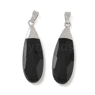 Natural Obsidian Pendants GG-CBA9F30-03P-05-1