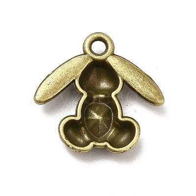 Tibetan Style Alloy Pendant Rhinestone Settings PALLOY-M198-28AB-1