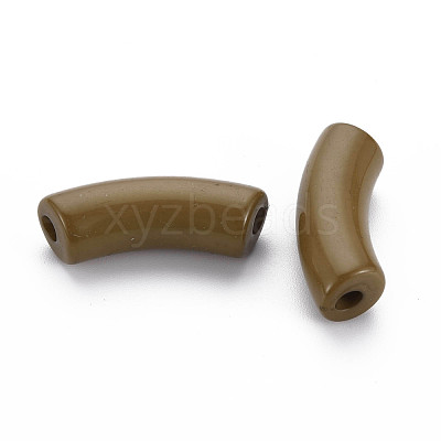 Opaque Acrylic Beads MACR-S372-001B-18-0937-1