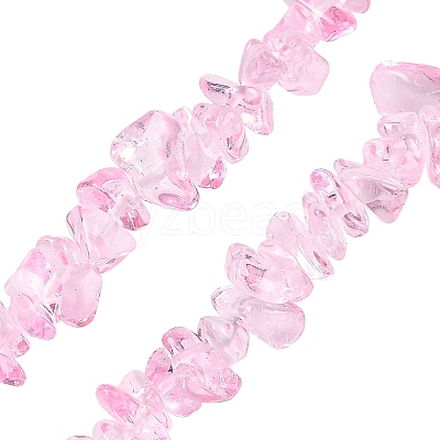 Transparent Glass Beads Strands GLAA-Z009-01K-1