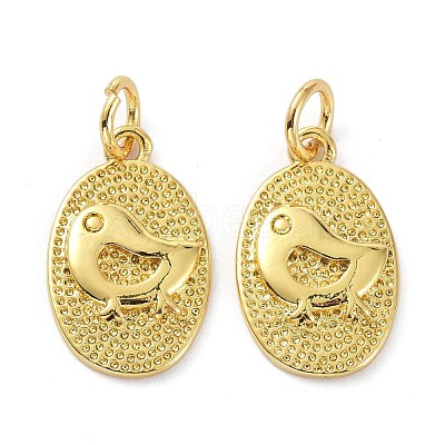 Brass Pendants KK-B046-05G-1