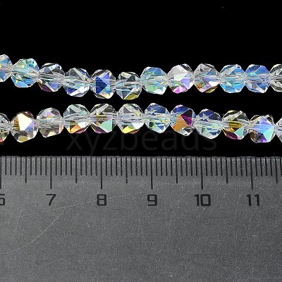 Electroplate Glass Beads EGLA-L018-B-AB05-1