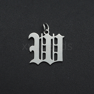 Non-Tarnish 304 Stainless Steel Pendants STAS-R111-JA565-W-1