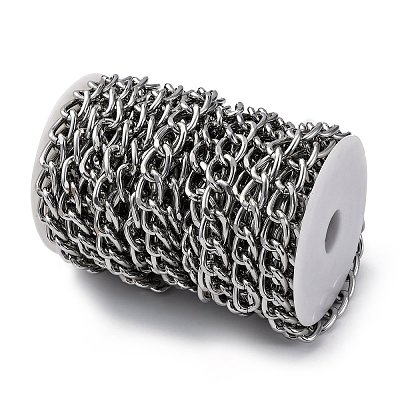 Oxidation Aluminum Cuban Link Chains CHA-S002-01P-1