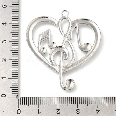 Anti-Tarnish 304 Stainless Steel Pendants STAS-I310-03P-1