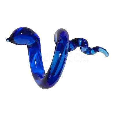 Snake Transparent Glass Cuff Rings FS-WGAA607-01-1