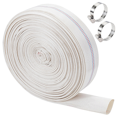 1 Roll PVC & Polyester Garden Water Hose AJEW-BC0011-18B-1