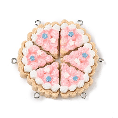 Opaque Resin Pendants FIND-Z092-01P-02-1