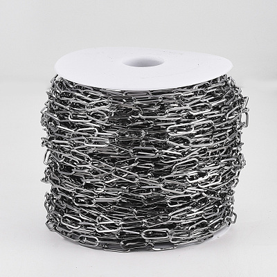 Unwelded Iron Paperclip Chains CH-S125-02A-B-1