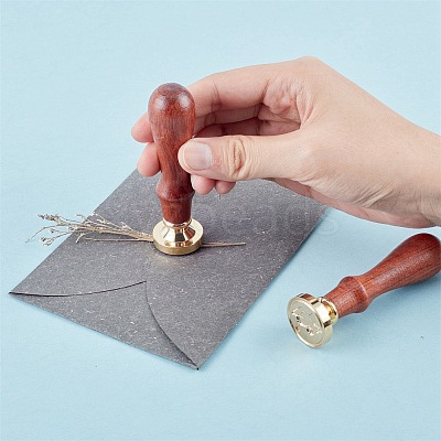 Wax Seal Stamp Set AJEW-WH0208-290-1