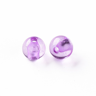 Transparent Acrylic Beads MACR-S370-A8mm-740-1