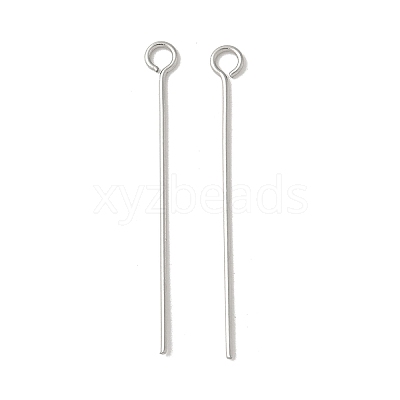 304 Stainless Steel Eye Pins STAS-K293-13P-0.6x30mm-1