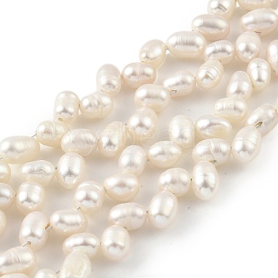 Natural Cultured Freshwater Pearl Beads Strands PEAR-A006-22-X-1