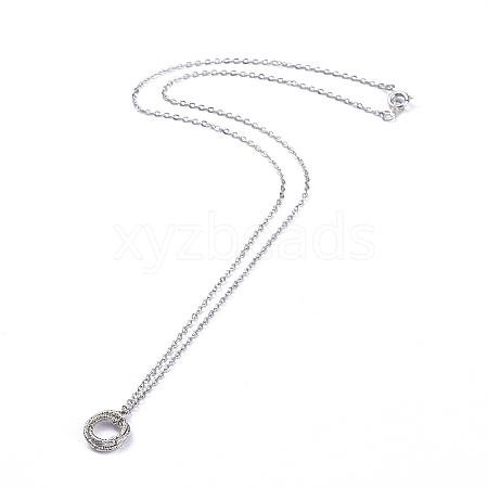 Pendant Necklace NJEW-JN02822-01-1