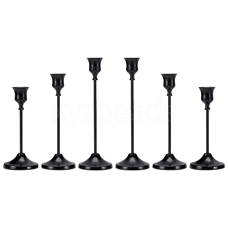 Aluminum Candle Holder AJEW-WH0308-766-1