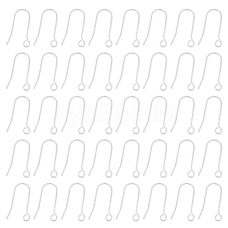 100Pcs 316 Stainless Steel Earring Hooks STAS-UN0041-94-1