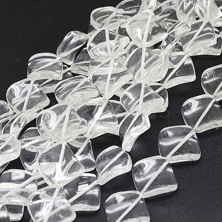 Natural Quartz Crystal Bead Strands G-K291-A20-1