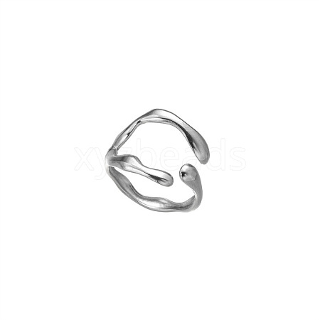 DIY fashionable stainless steel ring with non fading color YR5292-10-1