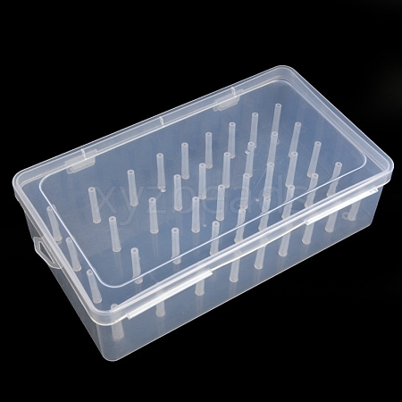 Plastic Sewing Thread Storage Box PW-WG35374-01-1