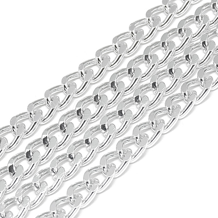 Unwelded Aluminum Curb Chains CHA-S001-022A-1