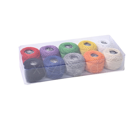 Cotton Sewing Machine Embroidery Threads PW-WG39F30-01-1