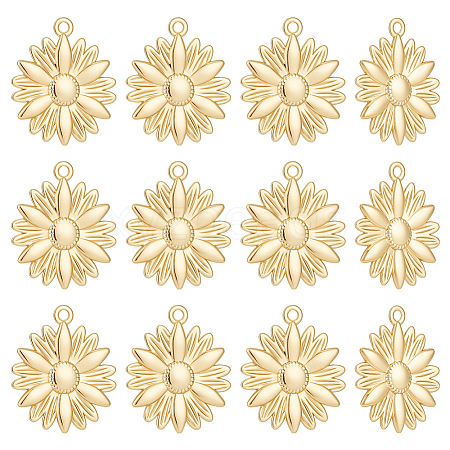 12Pcs Brass Pendants KK-UN0005-08-1