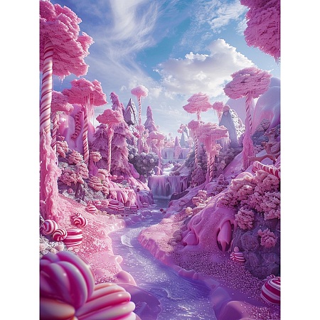 Candy Forest DIY Diamond Painting Kit PW-WG732C0-02-1