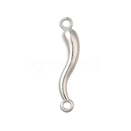 Brass Horn of Plenty Connector Charms KK-V002-20P-1