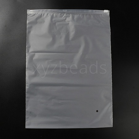 Transparent PE Jewelry Zip Top Storage Bags ABAG-H114-01E-1