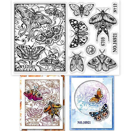 Custom PVC Plastic Clear Stamps DIY-WH0448-0586-1