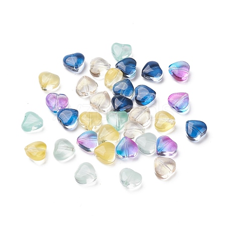Transparent Glass Beads GLAA-XCP0001-10-1