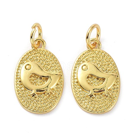 Brass Pendants KK-B046-05G-1