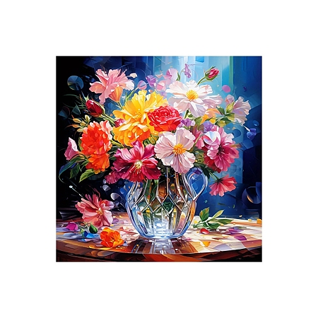 Flowers DIY Diamond Painting Kits PW-WG0D48A-01-1