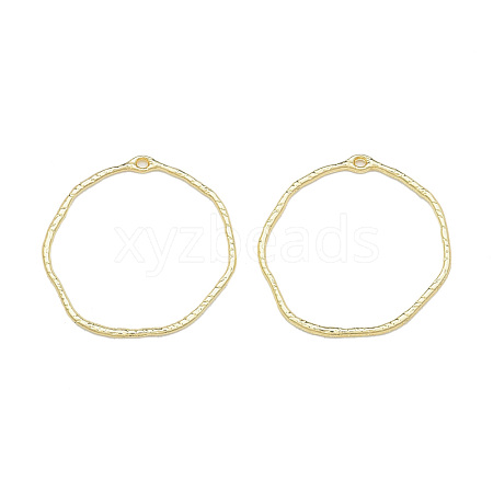 Alloy Open Back Bezel Pendants PALLOY-T085-06LG-1