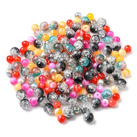 Imitation Pearl Acrylic Beads MACR-XCP0001-13-1
