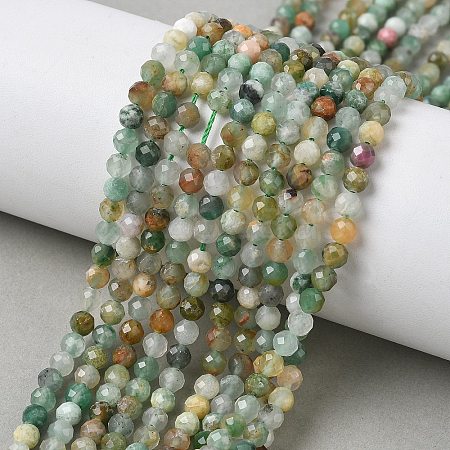 Natural African Jade Beads Strands G-L651-C04-4mm-1