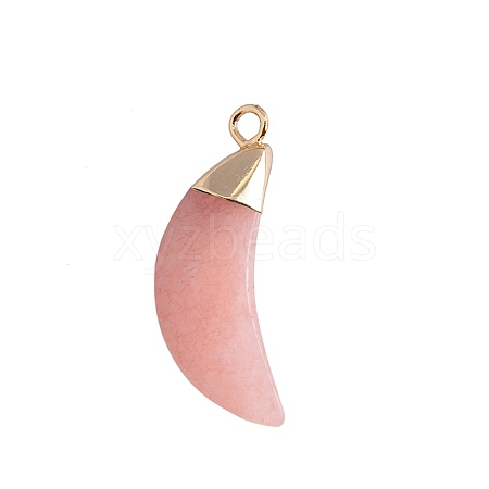 Natural Pink Jade Dyed Pendants PW-WG32337-07-1