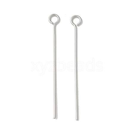 304 Stainless Steel Eye Pins STAS-K293-13P-0.6x30mm-1
