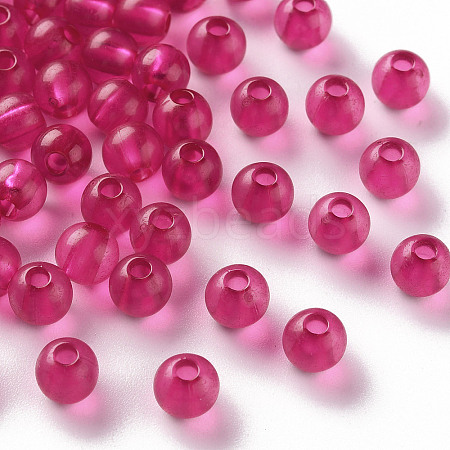Transparent Acrylic Beads LS-MACR-S370-A6mm-706-1