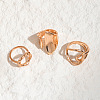 3Pcs Alloy Finger Rings Sets WG7802C-20-3