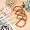   4Pcs Wood Bag Handle DIY-PH0008-20-7