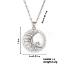 Fashionable European and American Style Brass Rhinestone Pendant Necklace with Cable Chain for Women Girl CL1945-3-1