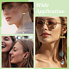 2Piar 201 & 304 Stainless Steel Hoop Earrings EJEW-WR00004-5