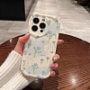 Tulip Cat Pattern TPU Plastic Mobile Phone Cover PW-WGD8F46-08-3